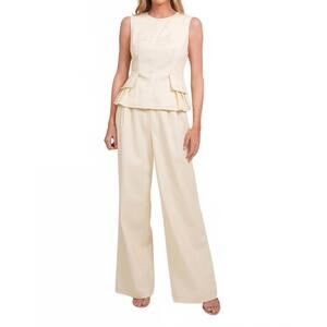 NEW PARENTEZI lucille top in vanilla